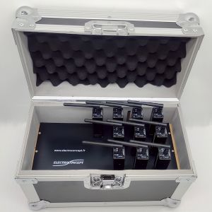 Valise de chargement recepteurs deportes DMX HF V5