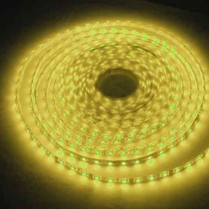 Led Strip jaune 12V 5 Mètres ETANCHE