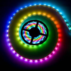 DIGITAL Led Strip RGB 5 Volts 30 LEDS/METRE BOBINE DE 5 Mètres ETANCHE
