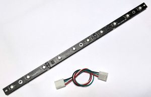 Barrette 10 LED RGB 250mm WS2813 5V-36V 