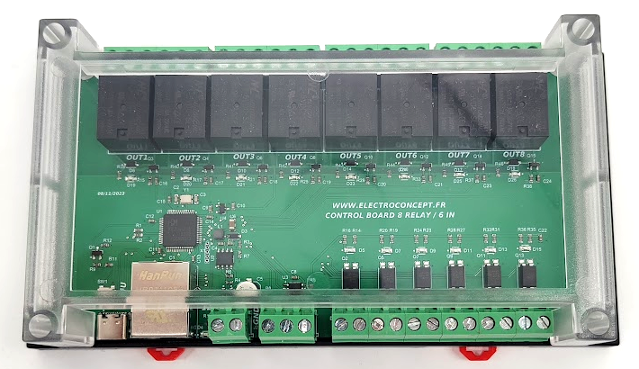 Fidelix DO-8 I/O - Module 8 sorties numériques